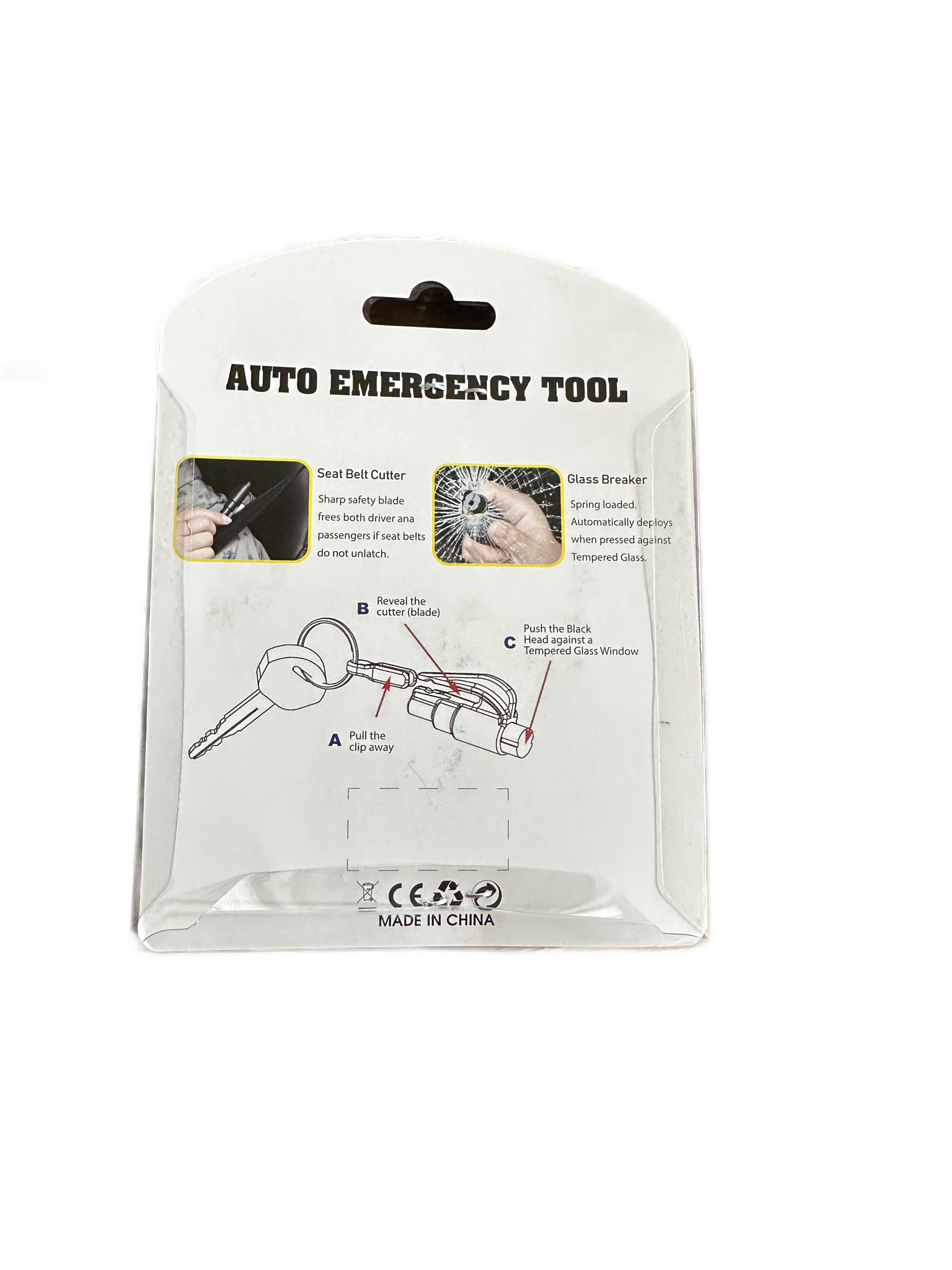 Auto Rescue Tool Crew Pack by Firefighting Tools of Babylon Corp, featuring a durable multi-tool and safety gear for emergencies.