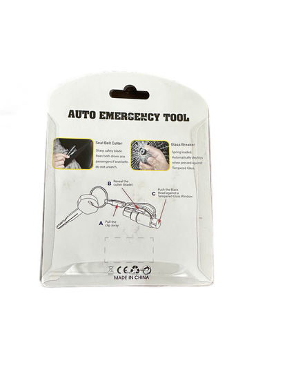 Auto Rescue Tool Crew Pack by Firefighting Tools of Babylon Corp, featuring a durable multi-tool and safety gear for emergencies.