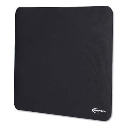 Innovera Mouse Pad, Black (IVR52448), 9" x 7.5"