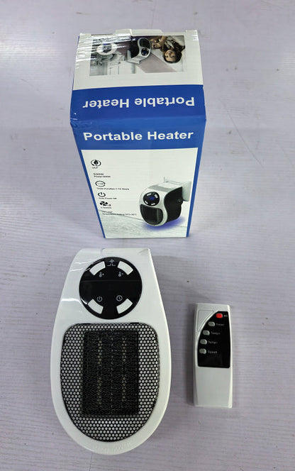 Warm air blower for household and office use by Social Buzz eSIMs, featuring a sleek design and user-friendly controls.