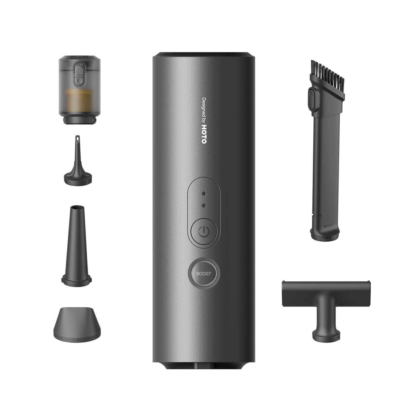 HOTO AutoCare Air Duster and Vacuum with sleek design, ideal for cleaning electronics and hard-to-reach areas.