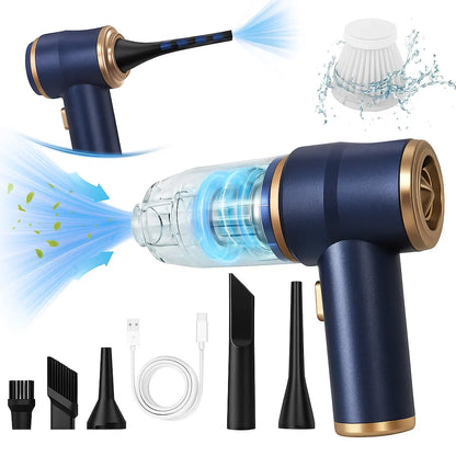 V.I.P Digital Presence Clean Jet Vacuum with sleek design and ergonomic handle, showcasing its powerful suction features.